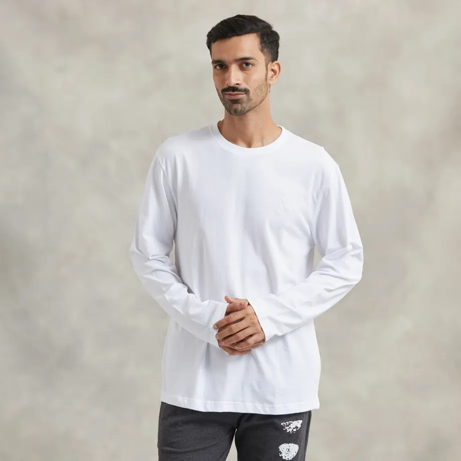 White FS Tshirt Male